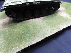 1/35 Scale Military Diorama Base Terrain Display Model Soldiers Figures Diecast