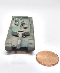 Takara 1/144 WTM Special Edition JGSDF Type 90 In two-tone camouflage.