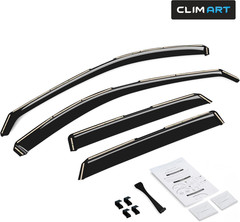 In-Channel Incredibly Durable Rain Guards for Mazda CX-5 2017-2026, Original Win
