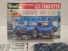 Revell 1/25 – BALDWIN MOTION 427 CORVETTE – Model Kit – 7427 – New In Box – 1991