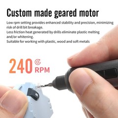 DSPIAE Orbit Rechargeable Electric Hand Drill Tool Machin Polishing Hobby Craft