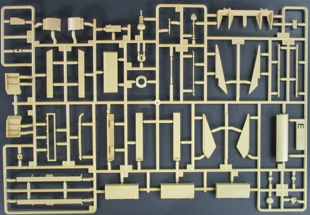 Airfix 1/35th Scale Cromwell Mk. IV – Parts Tree E from Kit No. A1374