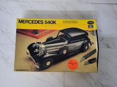Mercedes 540K 1/24 TESTORS Model Kit NEW MIB Unbuilt