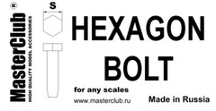1/35 Master Club MC435031-9 Hexagon standard bolt head size S on turn-key basis