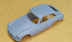 ABS-LIKE RESIN 3D PRINTED 1/32 1965 MG MGB GT, MGB-GT COUPE BODY