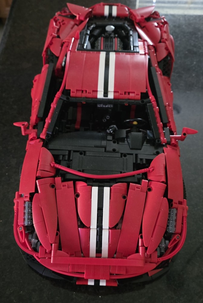 Cada 1/8 Scale C61042 Italian Master Ferrari 488 Model Kit with Power Function.