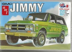 AMT GMC JIMMY, Build Stock or Drag, Retro Deluxe Edition 1/25 1219 /12 ST