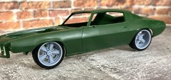 Resin 21/20 Inch “70’s Camaro” Model car Wheels/Tires 1/24 1/25 scale