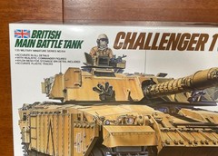 British MBT Challenger 1 (Mk3) – 1/35 Scale Tamiya Assembly Started Kit#35154
