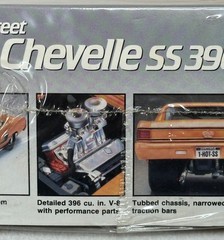 1/25 AMT Pro Street 1967 Chevelle SS 396 Model Tubbed Chassis #6986 NIB