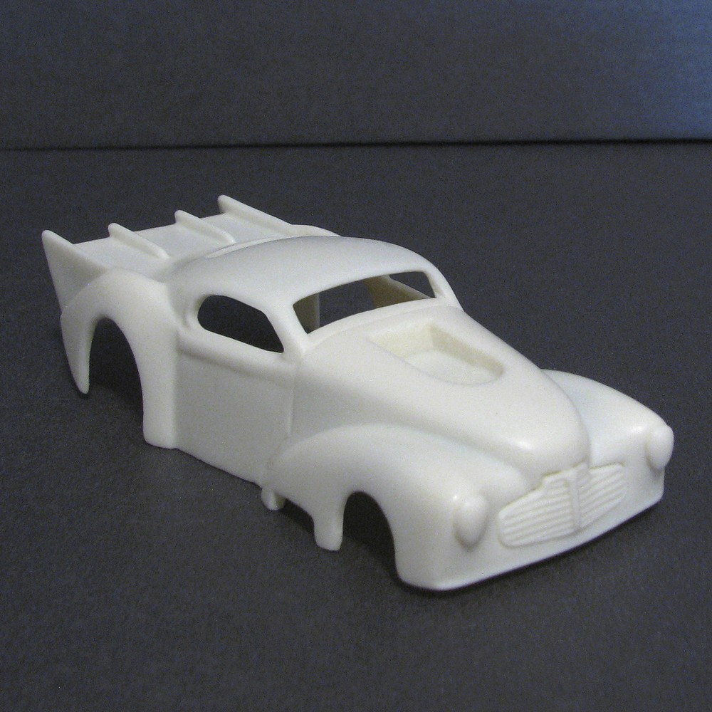 Jimmy Flintstone 1941 Chevy Pro Mod slot car body resin H:O scale JFSL48