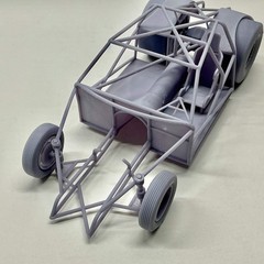 5th Gen Camaro Drag Frame Chassis 1/25