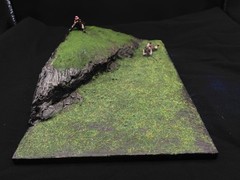 1/35 Scale Military Diorama Base Terrain Display Model Soldiers Figures Diecast