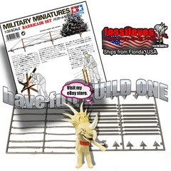 TAMIYA 35027 1/35 MILITARY MINIATURES: BARRICADE SET KIT