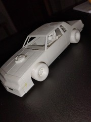 1/25 Dirt Street Stock 3D Printed Model Kit Unassembled Dirt Track Race Car DIY