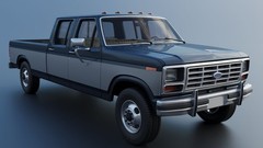 1/16 3d printed resin 1983 Ford F350 crew cab by Andrey Bezrodny