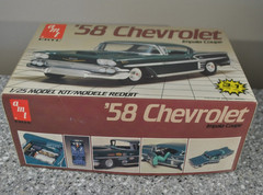 AMT/Ertl 1958 Chevrolet Impala Coupe Vintage 1983 CONTENTS SEALED #6548