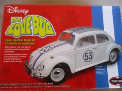🔥Polar Lights Disney The Love Bug 1:24 Snap Model 6816 1963 Volkswagan bettle