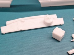 Revell AMT Ertl Monogram MPC 1/25 Model Part 1990 Mustang Coupe Body Firewall