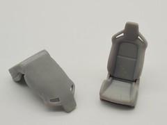 1/24 And 1/25 Recaro Sport seats for model cars (2 pac)