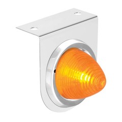 Gg Grand General 86304 Stainless Steel L Bracket 2 Inches Amber Beehive Light