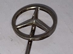 PRAMETA Kolner 1948 Mercedes Benz Promo Sterling Silver 2” Lapel Stick Pin ONLY
