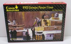 1/72 Scale WWII German, Panzer Crews In Winter, Ceasar