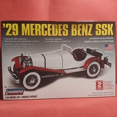 Windshield & Frame 1929 Mercedes SSK 1:24 scale model car part Lindberg