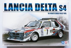AOSHIMA 1/24 Lancia Delta S4 ’86 Monte Carlo Rally ver scale model kit