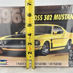 Revell 1969 Boss 302 Fastback Mustang 1:25 Model Kit Sealed NOS 2018 85-4313
