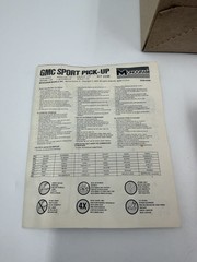 Vintage Monogram 1978 GMC Sport Pickup Truck Model Kit 1/24