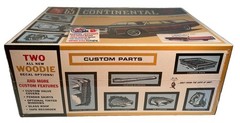 AMT ’65 Lincoln Continental Wagon 1:25 Model Kit Pad-Printed Tires Retro (B239)