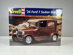 Revell ’26 Ford T Sedan Delivery and ’34 Ford Street Rod 1:25 Scale BUNDLE