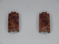 Roco MiniTanks HO Scale 1:87 SdKfz Puma Armored Car 234/2 Custom Painted Tank x7
