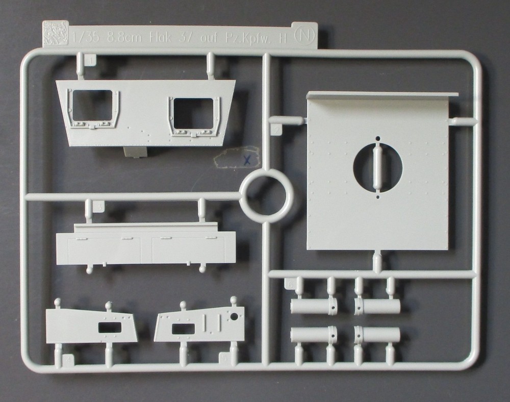 Cyber Hobby 1/35th Scale Panzer IV H w/88 Flak – Parts Tree N from Kit No. 6667