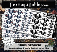 Skulls Airbourne – Military Fantasy – Models, Derby Car or More, Easily Share!