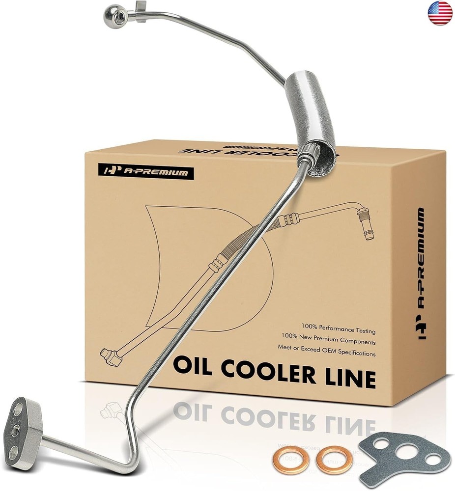 A-Premium Inlet Turbocharger Oil Feed Line Compatible with Hyundai Sonata