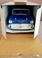 Revell 1957 Chevrolet Bel Air Hard Top Promo Model Blue Manufactured 2000