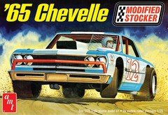 AMT1177 MODEL KIT 1965 CHEVY CHEVELLE MODIFIED STOCKER 1/25 SCALE NEW SEALED BOX