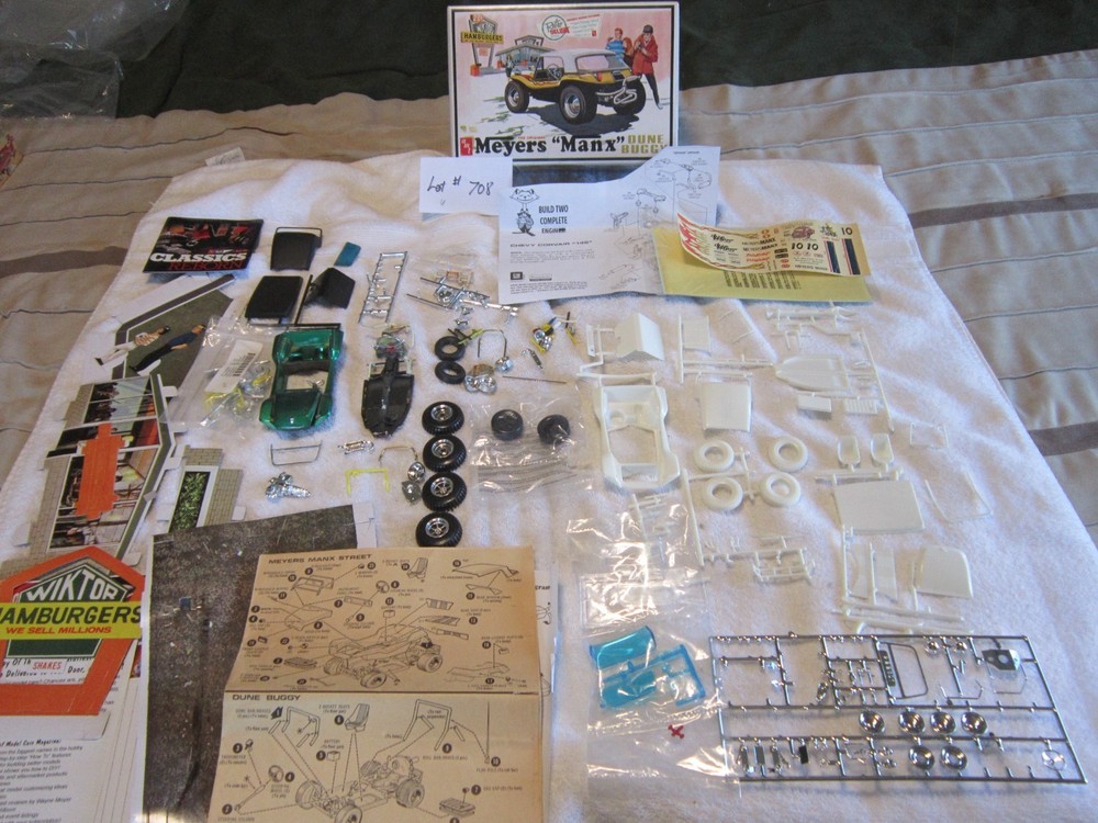 AMT MEYERS MANX DUNE BUGGY JUNKYARD MODEL KIT 1/25 LOT #708