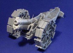 Resicast 1/35 6inch Howitzer Gun with Girdles Full Resin kit [Limited Edition]