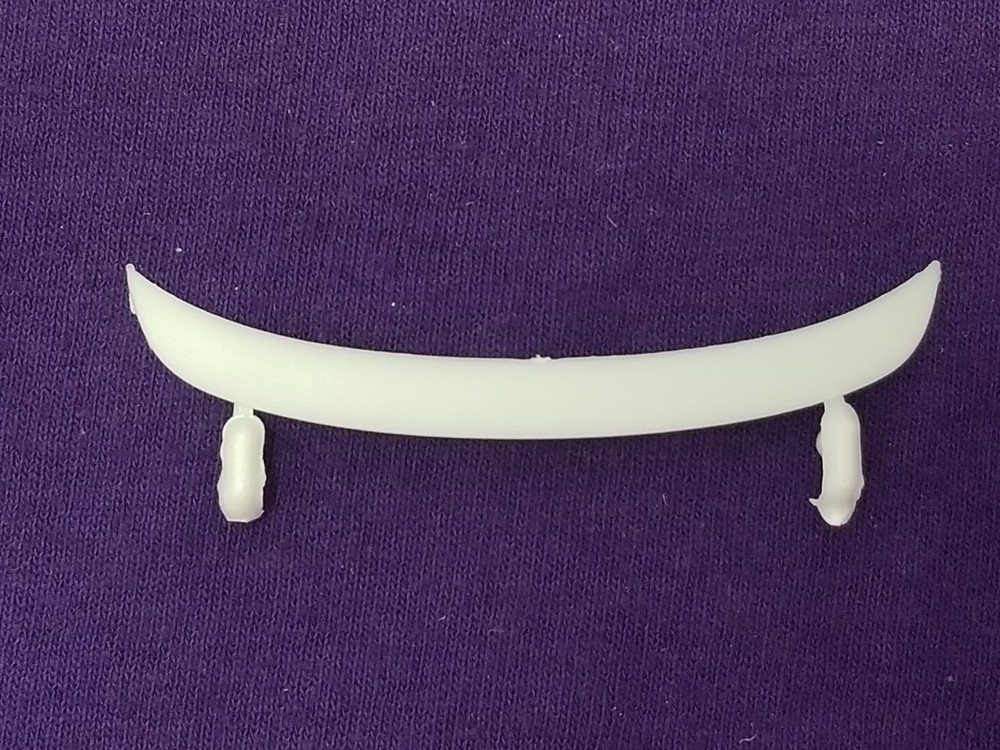 2021 Dodge Charger REAR SPOILER from 1:25 AMT Model Kit HELLCAT