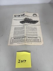AURORA PANTHER TANK MODEL KIT INSTRUCTIONS ONLY 1969 322