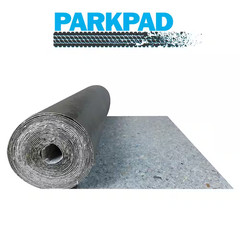3 Ft. W X 16.66 Ft. L Park Pad Recycled Carpet Fiber Absorbent Pad for Garage Fl