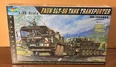Trumpeter #00203 1/35 German Faun Elefant SLT56 Tank Transport Model- new/sealed