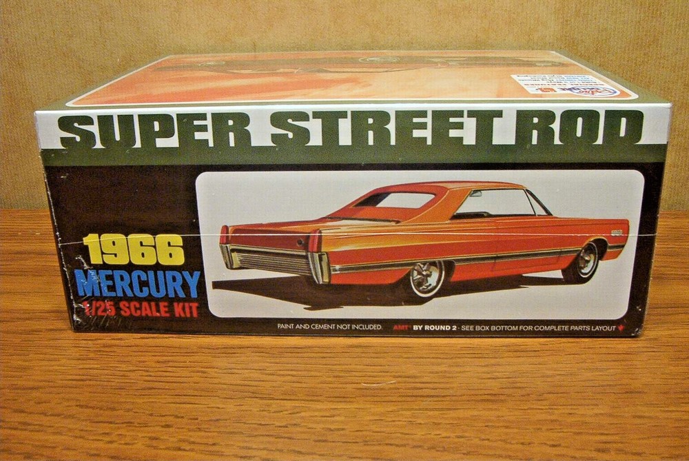 AMT ’66 MERCURY HARDTOP MODEL KIT 1/25 SCALE build: Stock, Street Rod or Drag