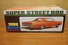 AMT ’66 MERCURY HARDTOP MODEL KIT 1/25 SCALE build: Stock, Street Rod or Drag