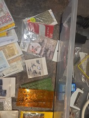 Lot Of Various Model Making Equipment Including Light W/ Magnifying Glass, Etc.