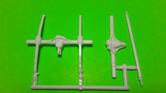 Frame Straight Axle Gasser Spirit of 57 1957 Chevy Bel Air 1/25 MPC Rear End