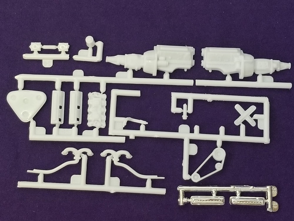 1956 Chevrolet Bel Air CORVETTE V8 ENGINE for Monogram Revell 1:24 Model Chevy